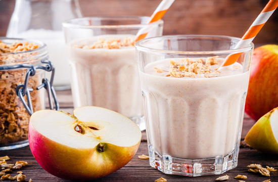 Apple Oats Smoothie